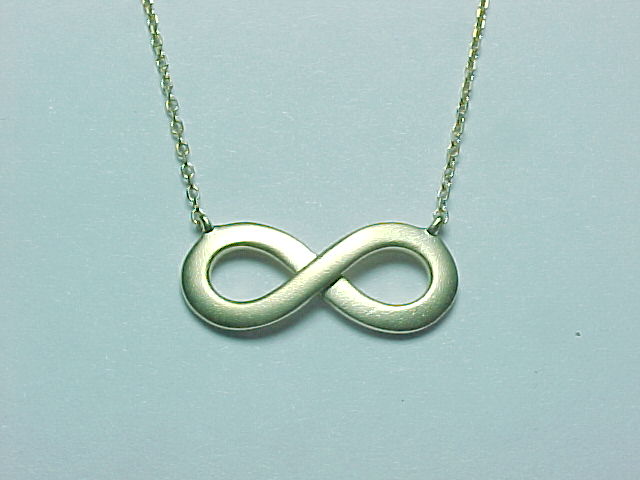 14K GOLD  INFINITY NECKLACE