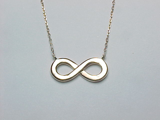 14K GOLD  INFINITY NECKLACE